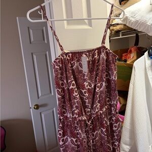 NWT Maurice’s women’s paisley medium one piece romper.